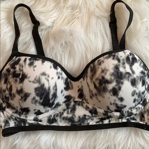 Pink VS padded bralette tie dye